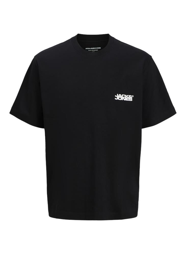 JACK & JONES Plus Size Print Crew Neck T-Shirt  - Image 1
