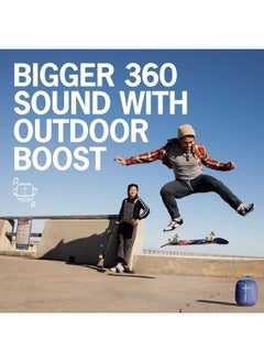 Ultimate Ears ULTIMATE EARS WONDERBOOM 2, Portable Wireless Bluetooth Speaker, Big Bass 360 Sound, Waterproof / Dustproof IP67, Floatable, 100 Ft Range - Bermuda Blue  - Image 2