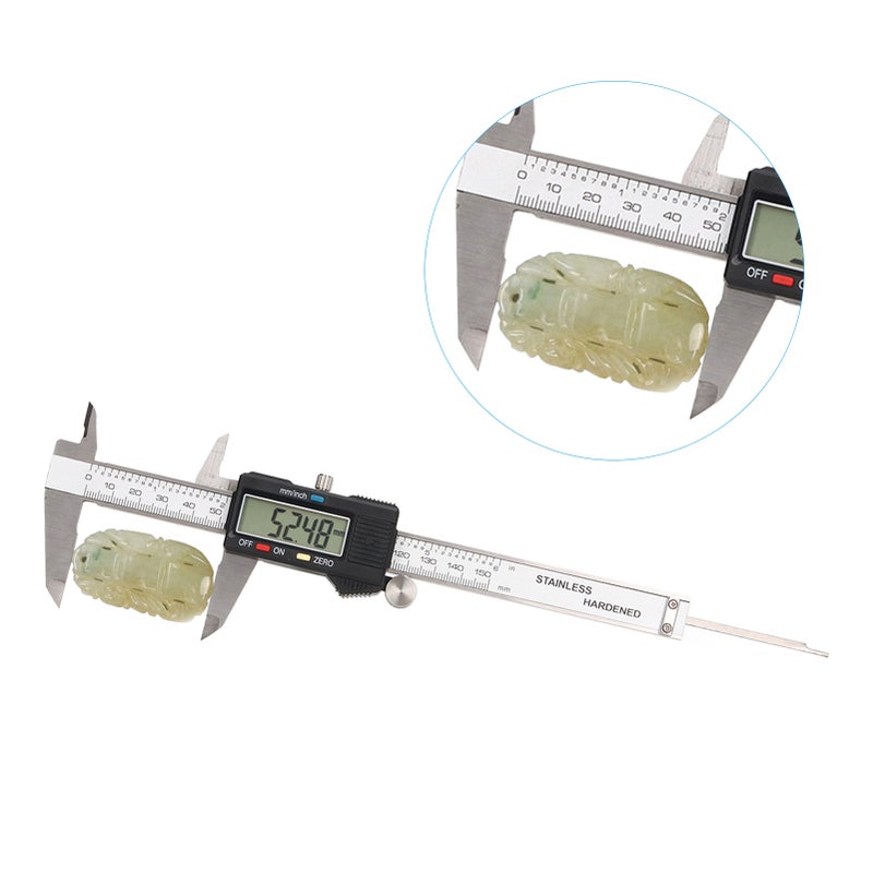 Digital Caliper Electronic Vernier Measuring Tool Stainless Steel LCD Screen Inch Metric High Accuracy 0‑150mm - Image 5