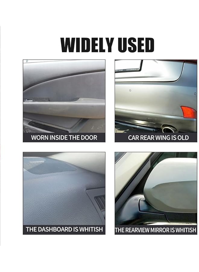 KASTWAVE Professional Car Interior Leather And Plastic Coating Agent, Leather Cleaner For Car Interior, Leather Cleaner And Conditioner For Car Interior, Plastic Leather Restorer, Car Refurbishment Clean Agent - Image 4