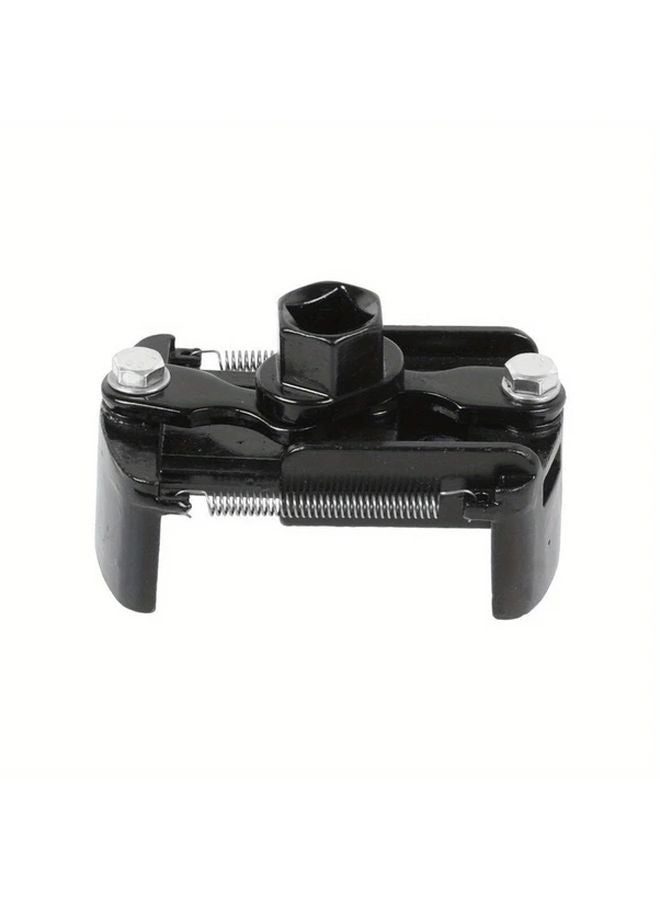 Black Universal Adjustable Oil Filter Wrench Set 60mm To 80mm Removal Tool - Image 2