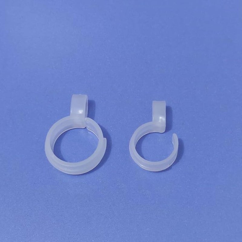 حامل لفة قماش التطريز الأبيض 5 قطع 3.5 سم إمدادات تطريز محمولة للتطريز المتقاطع والحرف والتلحيف - Image 4