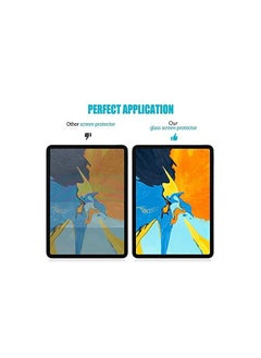 Generic Tempered Glass Film HD Crystal Clear Easy Installation Scratch Resistant 9H Hardness For Apple iPad Air 5 5th Generation 2022 Air 4 4th Gen 2020 10.9 inch iPad Pro 11 inch M2 2022 M1 2021 2020 2018  - Image 2
