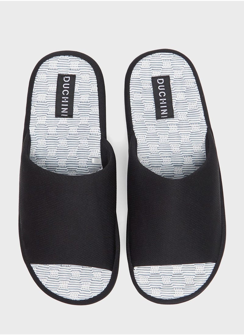 DUCHINI - Logo Bedroom Slippers - Image 1