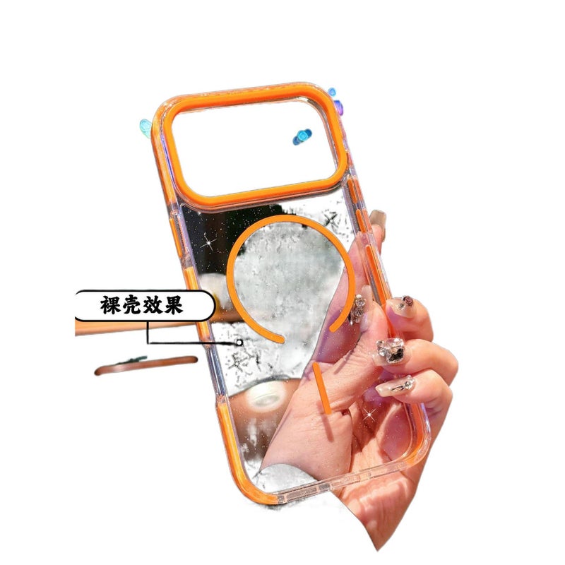 PC MagSafe Case for iPhone 17 / 17 Air / 17 Pro / 17 Pro Max with Drop Protection and Strong Magnetic plus Shockproof plus Two-Tone Design plus Scratch Resistant in Blue - ModaStar - Image 2