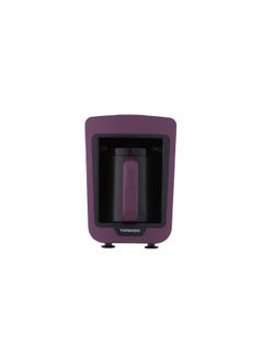 TORNADO Automatic Turkish Coffee Maker Tornado, 735 Watt 330ml, TCME-100V- Black*Purple  - Image 2