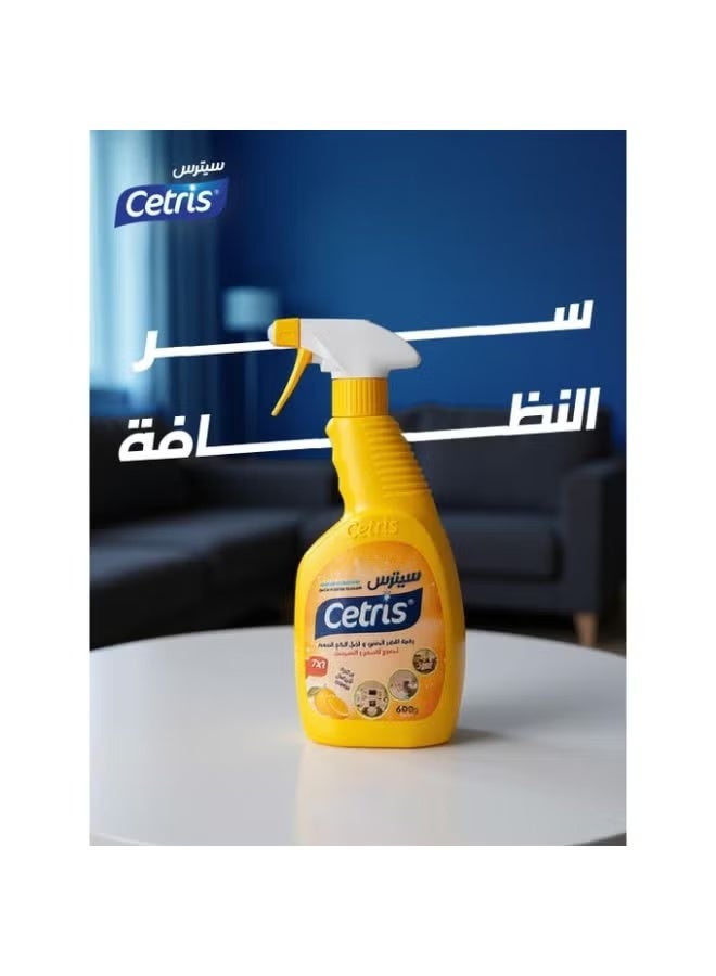 Cetris 7-in-1 Multi-Purpose Cleaner, Extra Strong, orange Scent, 1 Liter - Image 5
