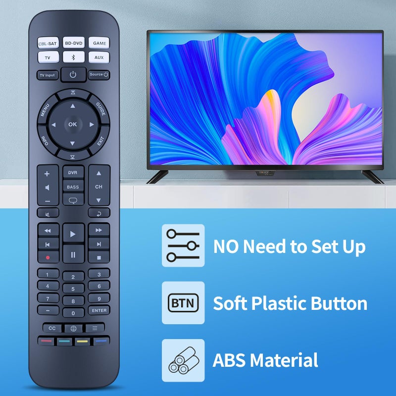 PZL جهاز تحكم عن بعد بديل PZL لجهاز Bose RC-PWS III للتحكم عن بعد العالمي، متوافق مع أنظمة الصوت Bose Cinemate I IIGS 1SR Solo5 Solo 10 & 15 Solo TV وأنظمة مكبرات الصوت CineMate للسينما المنزلية - Image 4