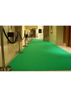 ZARA CARPETS; 'can change the floor ZARACARPETS can Change The Floor Has Launched Non Woven Wedding Carpets Floor Carpet for Marriage Hall Events ExhibitionsFunctions and Gallaries Size 5x20 feet6 MM Color Green  - Image 1