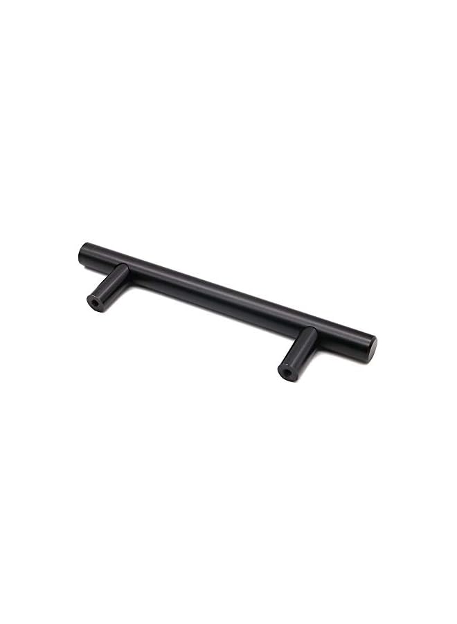 promass Set of 10 promass Matt Black Cabinet Door T-Handles and Pulls, Furniture Drawer Handles, Zinc Alloy, 150mm Long, Kitchen Cabinet Wardrobe Knobs Bars, Center to Center 96mm - Image 2