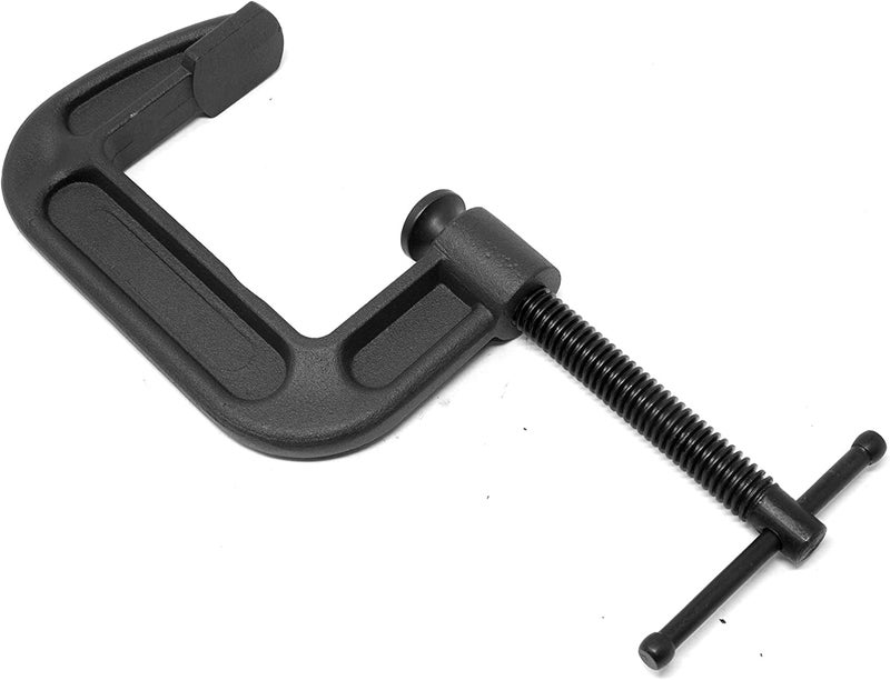 KROST 3 inch Industrial Heavy Duty G Clamp C Type Antirust Universal Clamping Tool for woodworking and DIY Maximum Opening size 75mm 4PCS - Image 2