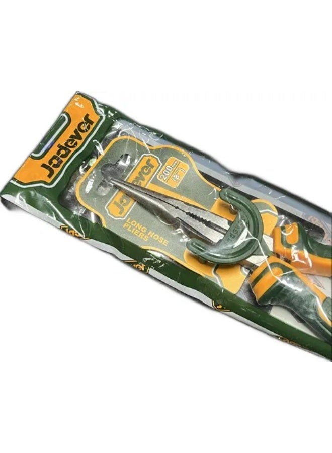 Jadever Jadever 8-Inch Long Nose Plier – Precision & Comfort for Electrical and Craft Work - Image 2