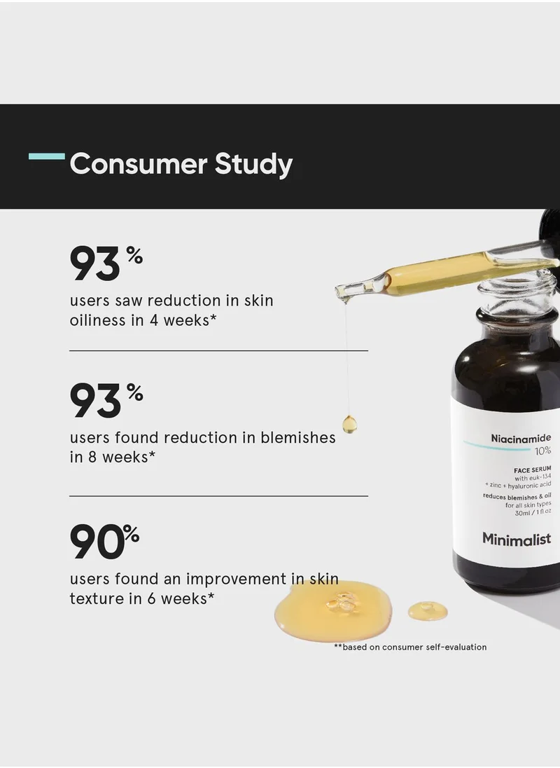 Minimalist Skincare Niacinamide 10% Face Serum