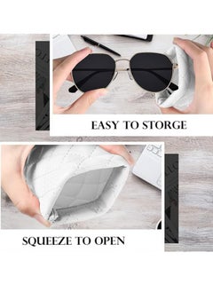 Oasisgalore 3 Pack Unisex-adult Squeeze Top Sunglass Pouch Handbag Organizer  - Image 5