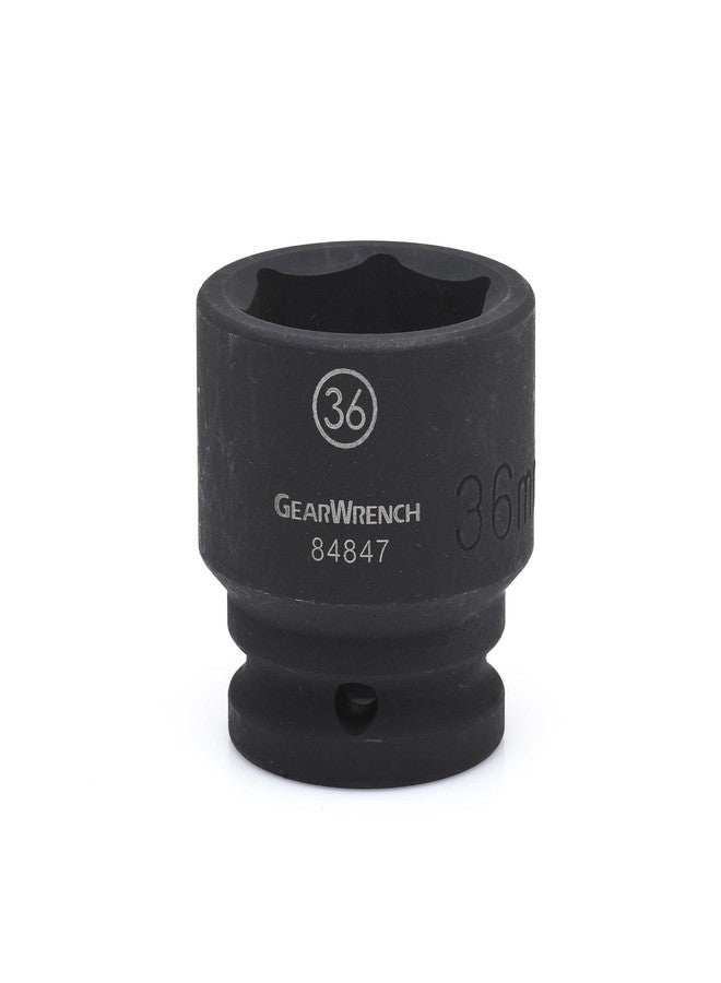 GEARWRENCH 3/4" Drive 6 Pt. Standard Impact Socket, 45mm - 84856 - Image 2