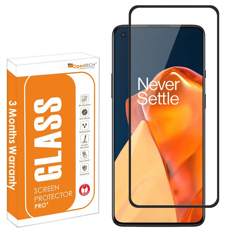 OpenTech ® Military-Grade Tempered Glass Screen Protector Compatible for Oneplus Nord CE 4 5G / Oneplus Nord CE 3 5G with Edge to Edge Coverage and Easy Installation kit - Image 1