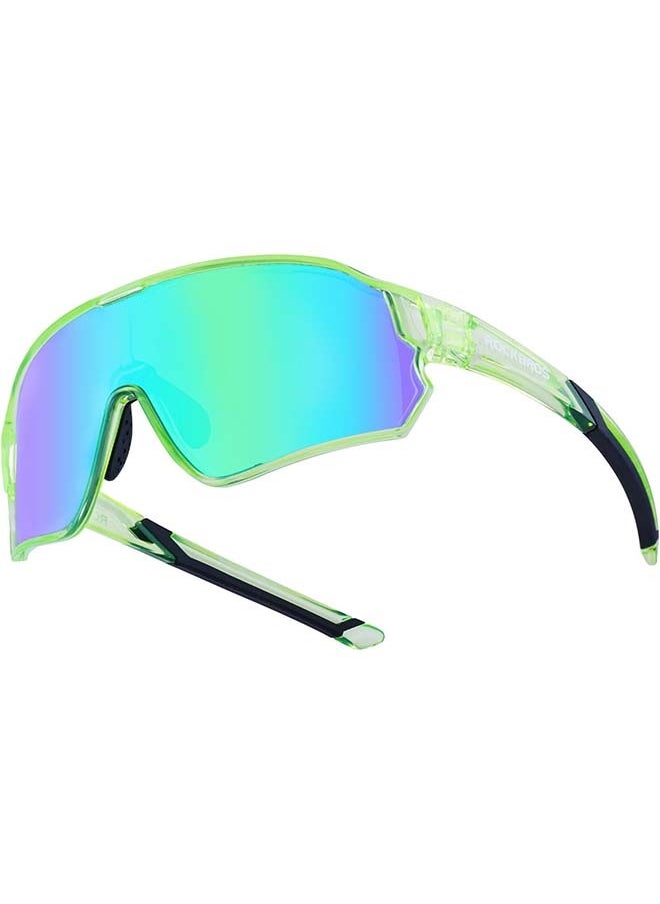 Rockbros ROCKBROS Kids Polarized Sunglasses Cycling Glasses Sport Sunglasses UV400 Protection for Youth Boys Girls Age 8-14  - Image 1