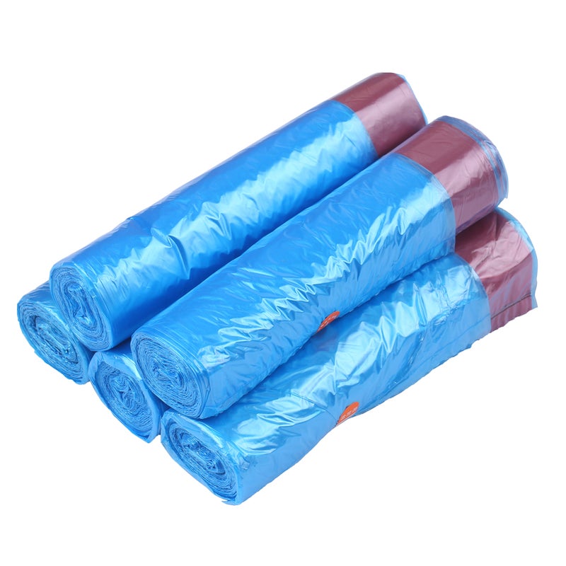 rawstring Trash Bags 75 Count (Pack of 1) Garbage Can Liners 17×19in Waste Basket Liners for Bathroom Kitchen Bathroom - Image 1