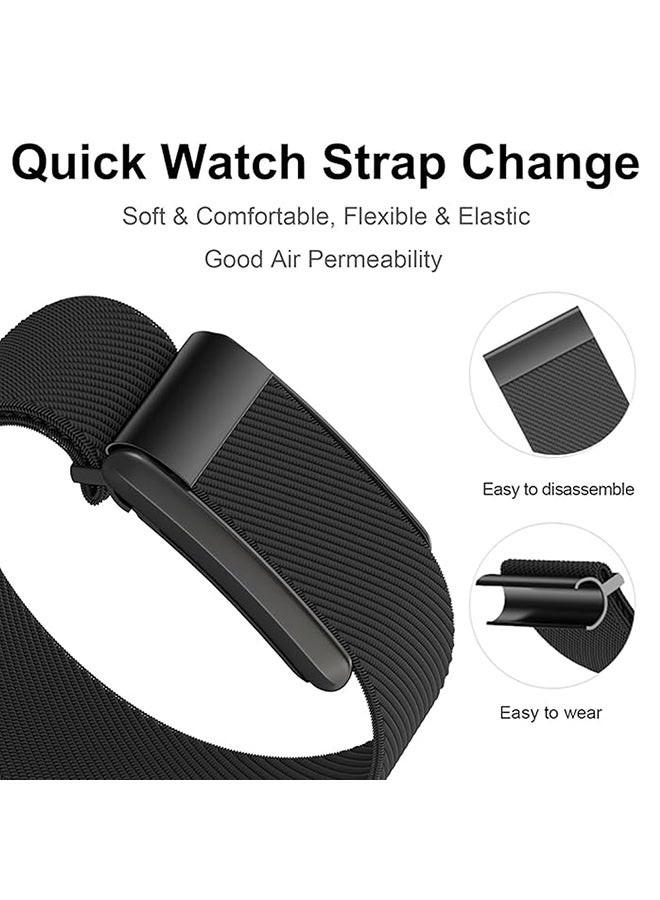 O Ozone Nylon Sport Band For Whoop 5.0 Band, Fast-Drying and Sweat-Wicking, Soft Adjustable Breathable Wristband Strap - Fitness Tracker Accessories- 
Pink - Image 3