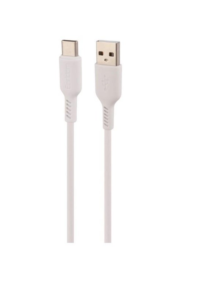 Earldom Charger with Cable ES-EU27 USB-C 10.5W 1 m – White - Image 2