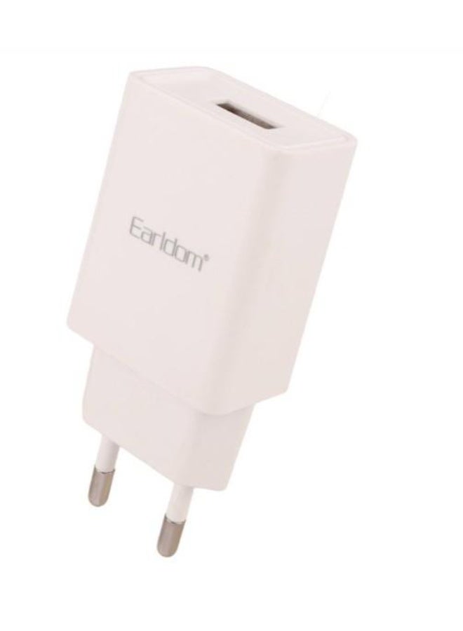 Earldom Charger with Cable ES-EU27 USB-C 10.5W 1 m – White - Image 3