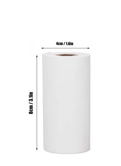 Terabyte 80x40 size  Thermal Paper Receipt Rolls 80x40mm Durable Thick 12 Meters Length Smoothing Printing Thermal Receipt Fits All POS Cash Printer  20 rolls  - Image 2
