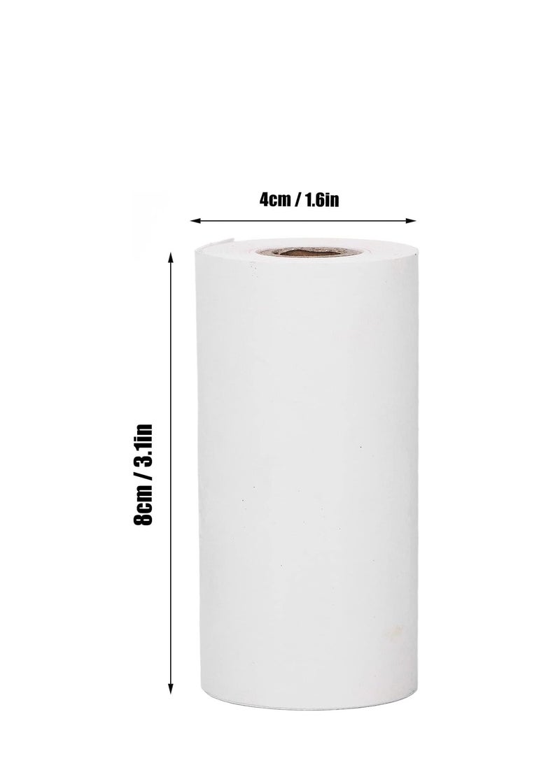 Terabyte 80x40 size  Thermal Paper Receipt Rolls 80x40mm Durable Thick 12 Meters Length Smoothing Printing Thermal Receipt Fits All POS Cash Printer  20 rolls - Image 2
