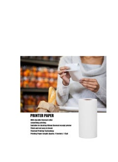 Terabyte 80x40 size  Thermal Paper Receipt Rolls 80x40mm Durable Thick 12 Meters Length Smoothing Printing Thermal Receipt Fits All POS Cash Printer  20 rolls  - Image 4
