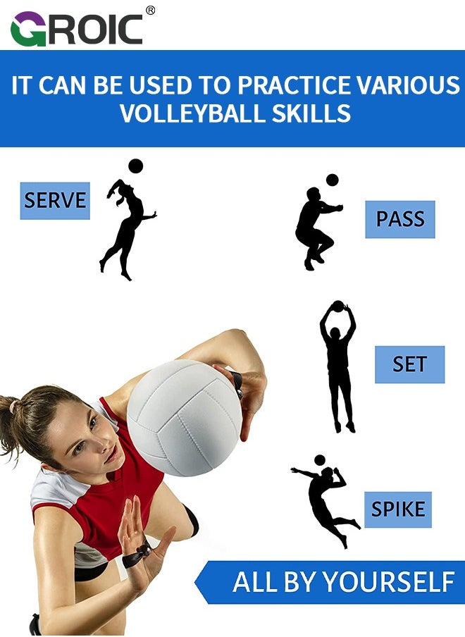 5 Set Volleyball Training Equipment Aid Volleyball Gear Volleyball Knee Pads and Arm Sleeves Volleyball Spike Serving Trainer Accessories Volleyball Gifts for Adults Teenage Kids - pzsku/Z086668D2B7C9F572583FZ/45/_/1721978156/19e4fd23-1a67-448b-a5e9-52eb517db43e