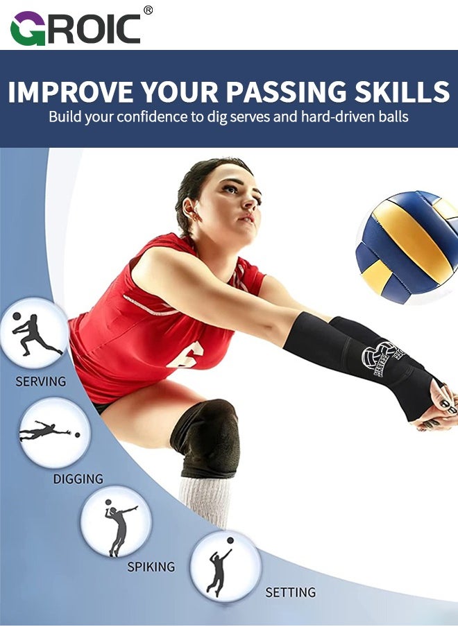 5 Set Volleyball Training Equipment Aid Volleyball Gear Volleyball Knee Pads and Arm Sleeves Volleyball Spike Serving Trainer Accessories Volleyball Gifts for Adults Teenage Kids - pzsku/Z086668D2B7C9F572583FZ/45/_/1721978223/12e5e21c-be92-4bc0-88ab-662c4591bd6d