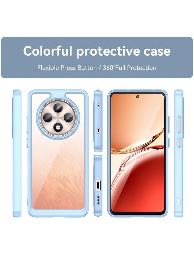 اس-توب جراب لهاتف OPPO Reno12 F 4G من سلسلة ملونة من الأكريليك الهجين المصنوع من مادة TPU - Image 2