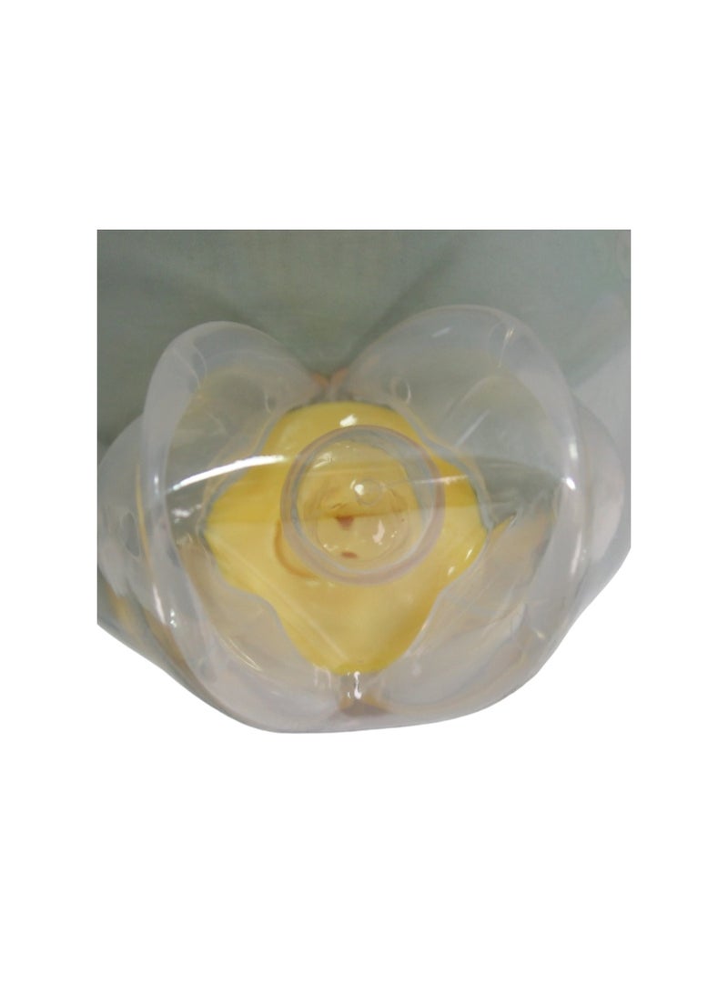 Safari Baby Automatic Cherry Silicone Soother 6-12 m – Yellow - Image 4