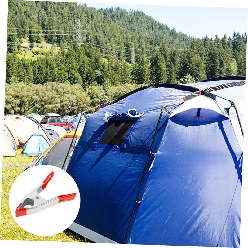 8Pcs Heavy Duty Steel Clamps For Backdrop Stands Photography Tent Use Secure Grip - Image 5
