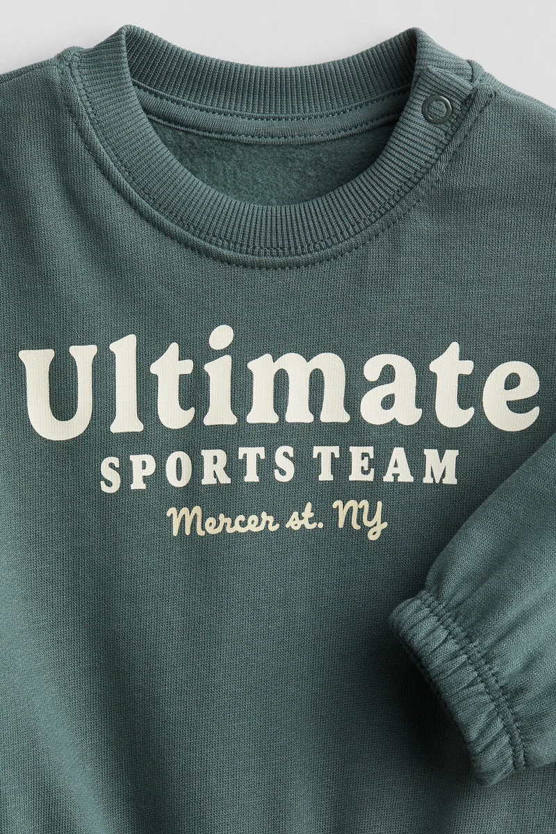 H&M Printed Sweatshirt