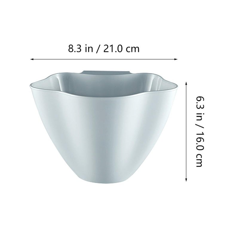 3pcs Hanging Trash Cans Kitchen Garbage Bin Mini Wall-Mounted Multi-Purpose Waste Bins with Folding Design for Home Organization and Kitchen Use - Image 2