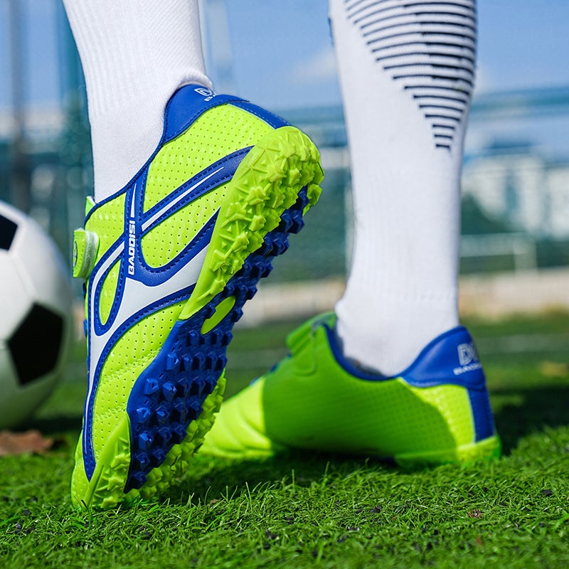 Velcro Children'S Football Shoes Spikes Broken Nails Boys Shoes Girls Shoes Primary School Students Competition Training Sneaker - Image 5