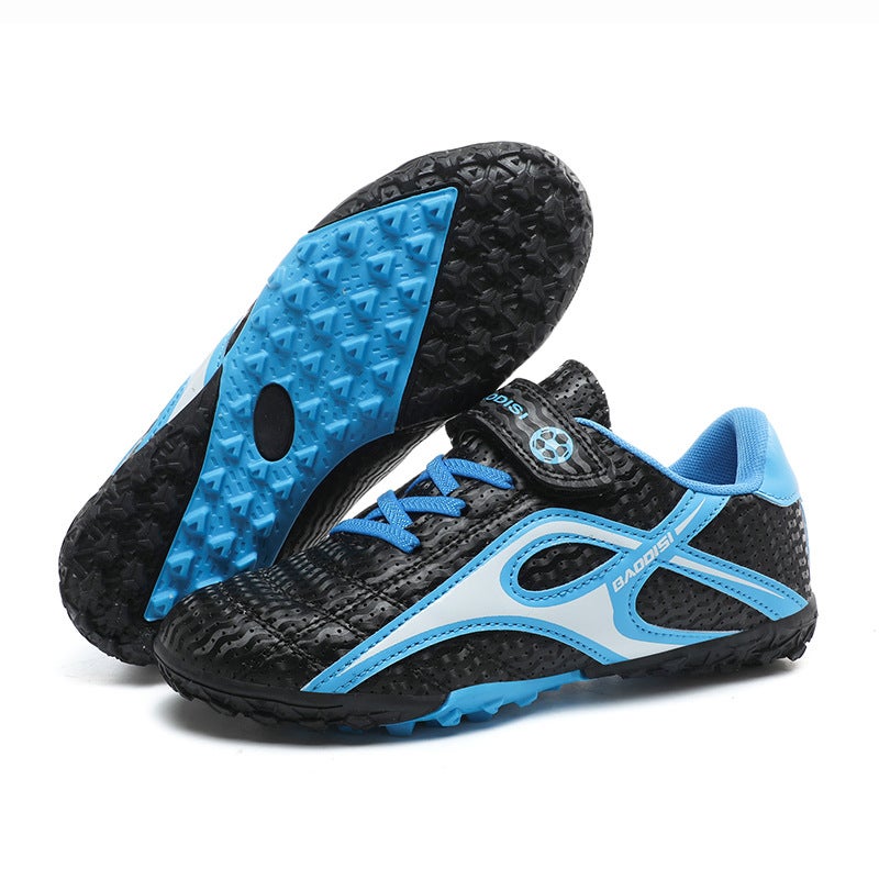 Velcro Children'S Football Shoes Spikes Broken Nails Boys Shoes Girls Shoes Primary School Students Competition Training Sneaker - Image 1