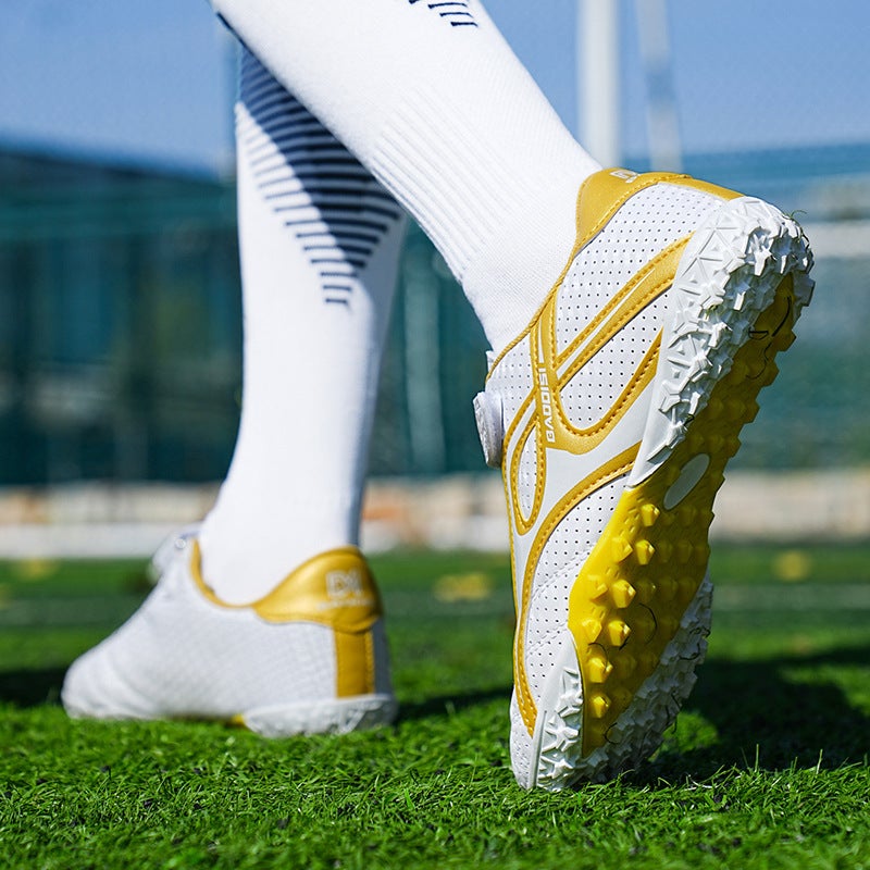 Velcro Children'S Football Shoes Spikes Broken Nails Boys Shoes Girls Shoes Primary School Students Competition Training Sneaker - Image 3