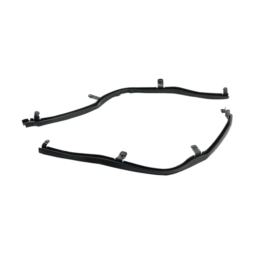 skkyoro 1 Pair LH & RH Front Edge of Rear Door Weather Strip Seal for Ford Explorer 2011-2019 Right Passenger and Driver Left Side Rear Door Weatherstrip Replaces BB5Z-7825324B BB5Z-7825325B - Image 2