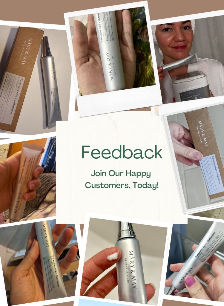 MARY & MAY Mary&May Tranexamic Acid + Glutathione Eye Cream 30g – Brightening & Anti-Dark Circles - Image 2