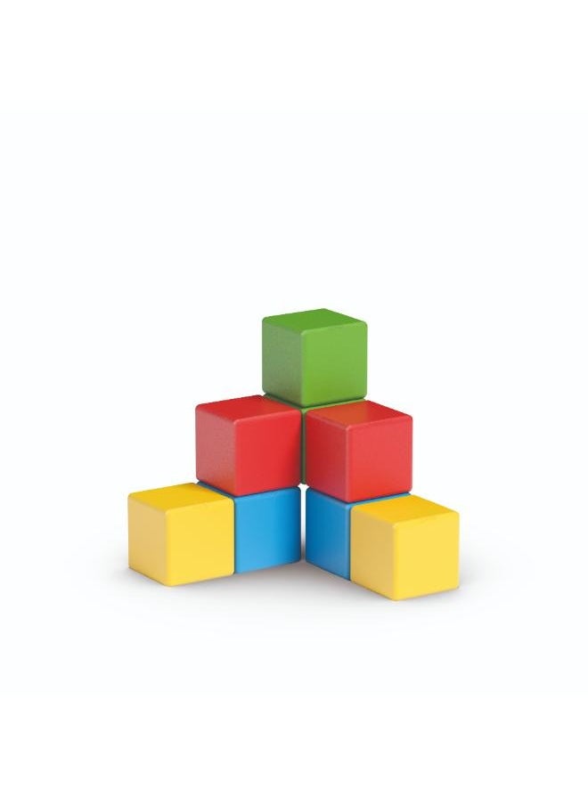 GEOMAG Geomag Magicube Fullcolor Try Me Magnetic Construction STEM Toy 8 Pcs  - Image 3