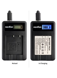 Norifon SLB-0837 LCD USB Charger for Samsung Digimax i5, Digimax L50, Digimax L60, Digimax L80, i70, L700, L73, NV3, NV5, NV7, NV7 OPS Camera and More  - Image 3