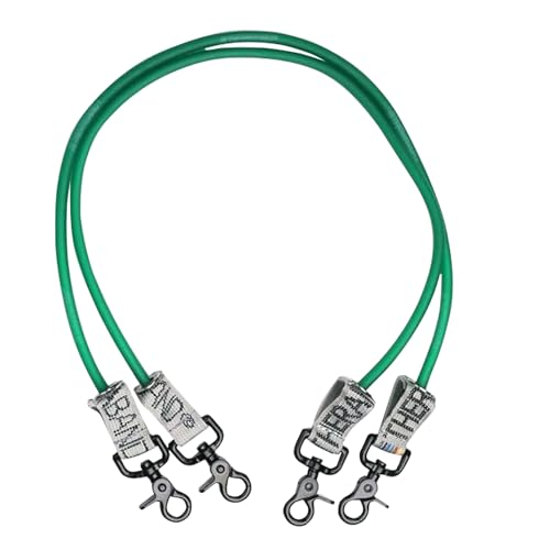 THERABAND Resistance Tubing with Connectors for Wall, Rehab & Wellness Station, Heavy Level 4, Set of 2, 24-Inch Green Tubing for Physical Therapy, Exercise, Rehab, Clinics & Pilates, Latex Tubes - Image 1