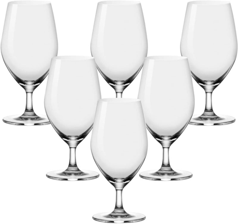 Ocean Sante Water Goblet Glass, 405Ml, Set Of 6, Clear, 026G14, Chalice Glass, Stemware Glass, Snifter Glass, Wine Glass - Image 3