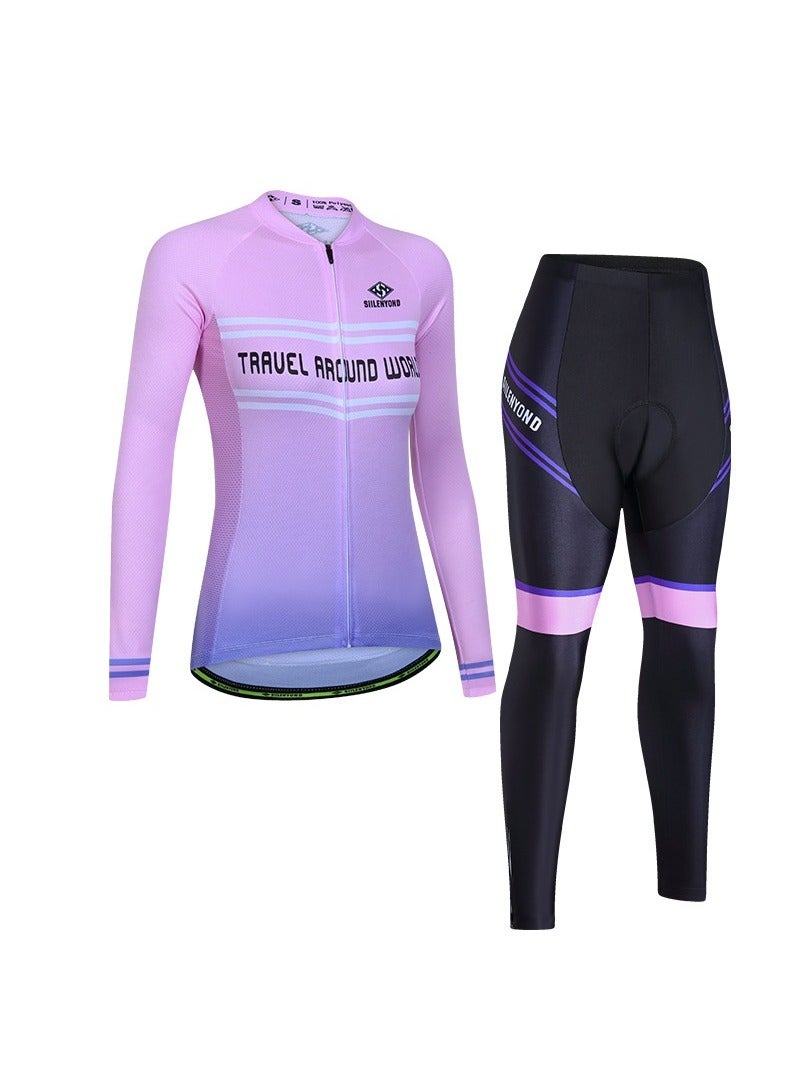 KUYING Outdoor Mountain Bike Road Bike Riding Suit Set 