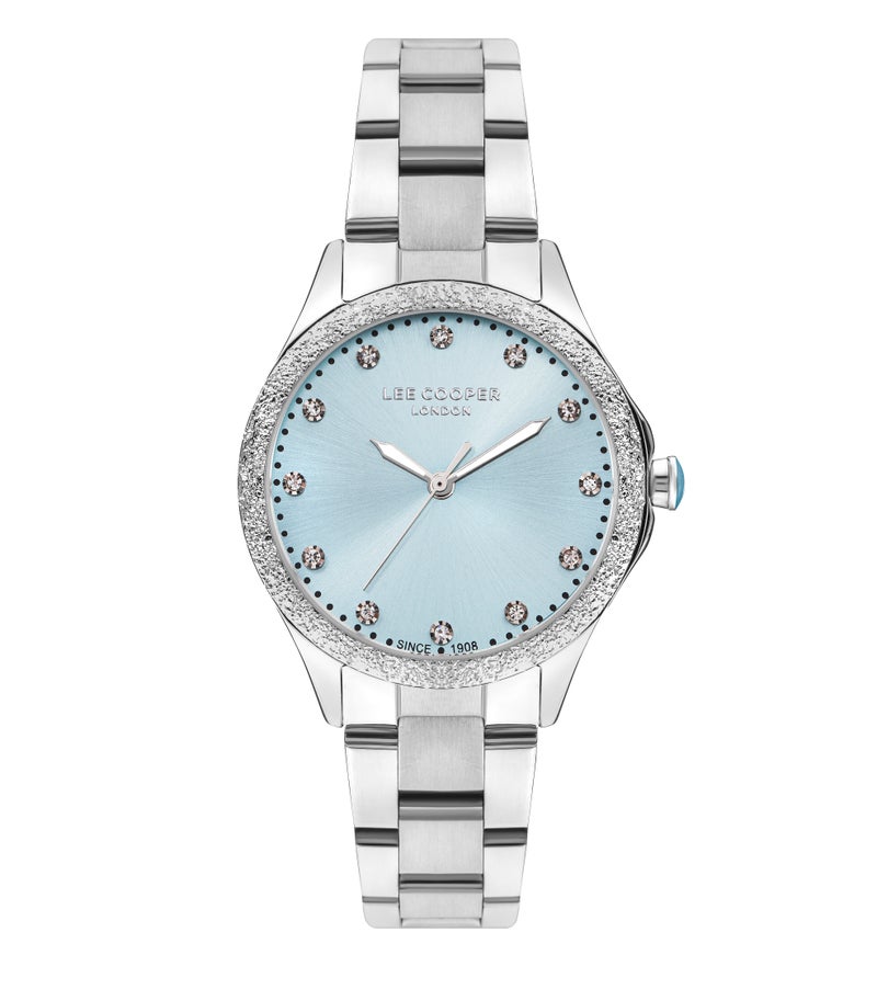LEE COOPER Women’s Analog Blue Dial Watch – LC07840.390 - Image 1