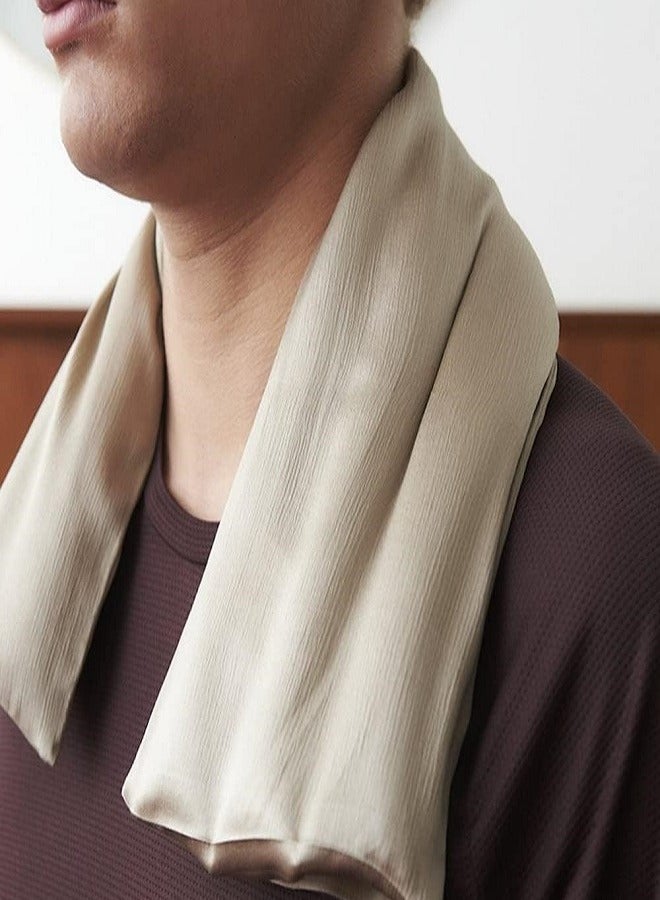 HALFMOON Silk Recovery Pillow Cacao - Image 5