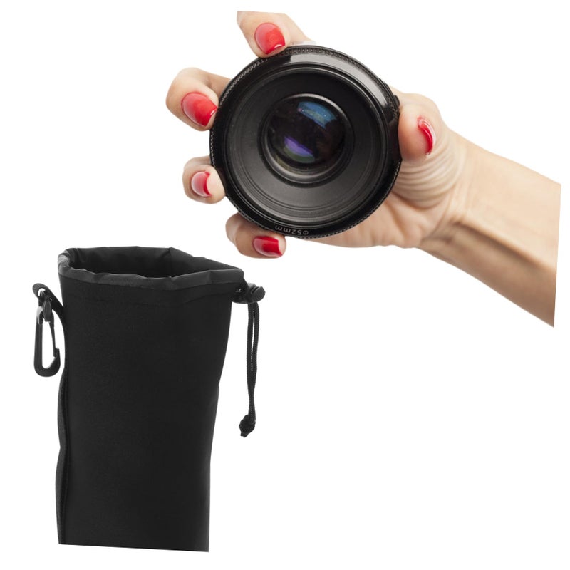 Shockproof Waterproof Camera Lens Protective Bag with Detachable Strap for DSLR Travel Photography - Image 4