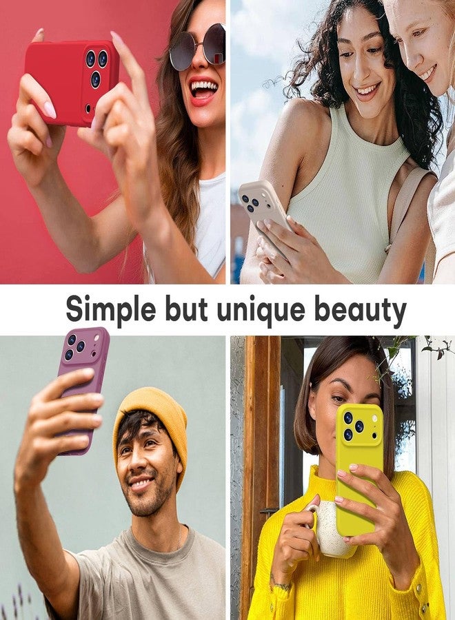 LOVE 3000 غطاء هاتف مغناطيسي سيليكوني متوافق مع هاتف i17 Pro Max من LOVE 3000 (أحمر) - Image 5
