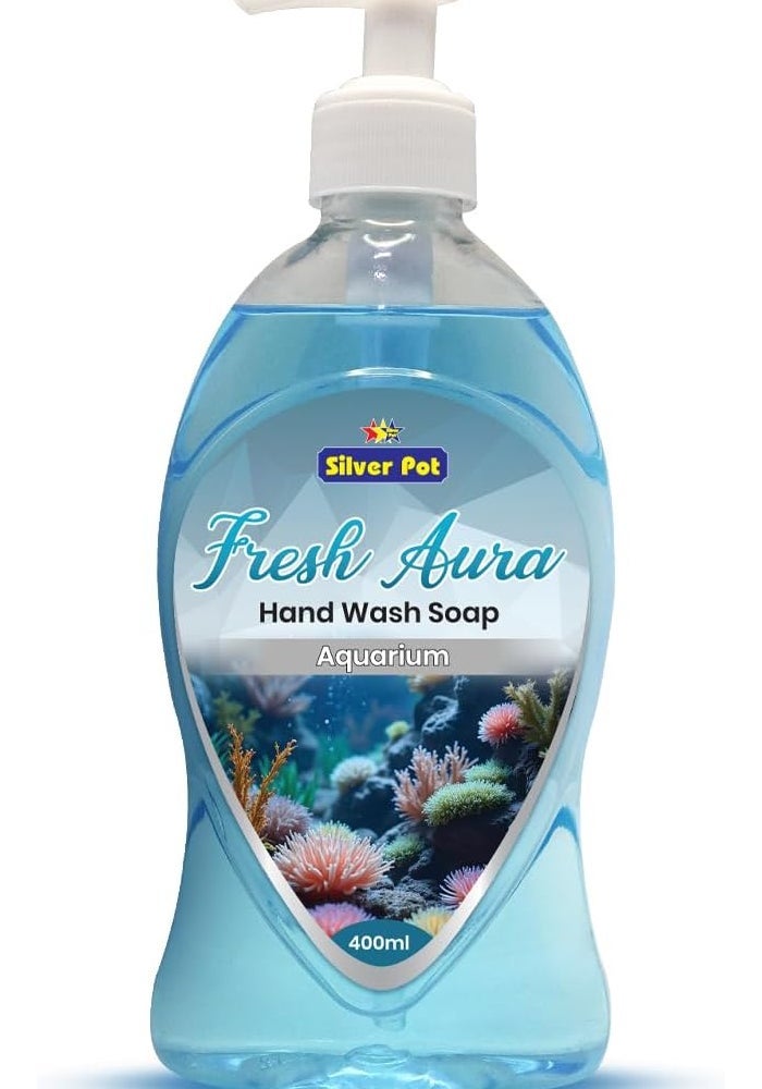 Silver Pot غسول يدين سيلفر بوت فريش أورا أكواريوم - 400 مل - Image 1